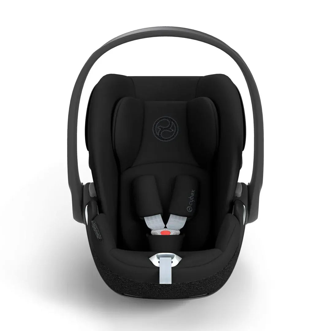 Cybex Silla de auto huevito Silla de auto nido Cloud T + Base T  i-Size Sepia Black PLUS - Cybex CBX523000345