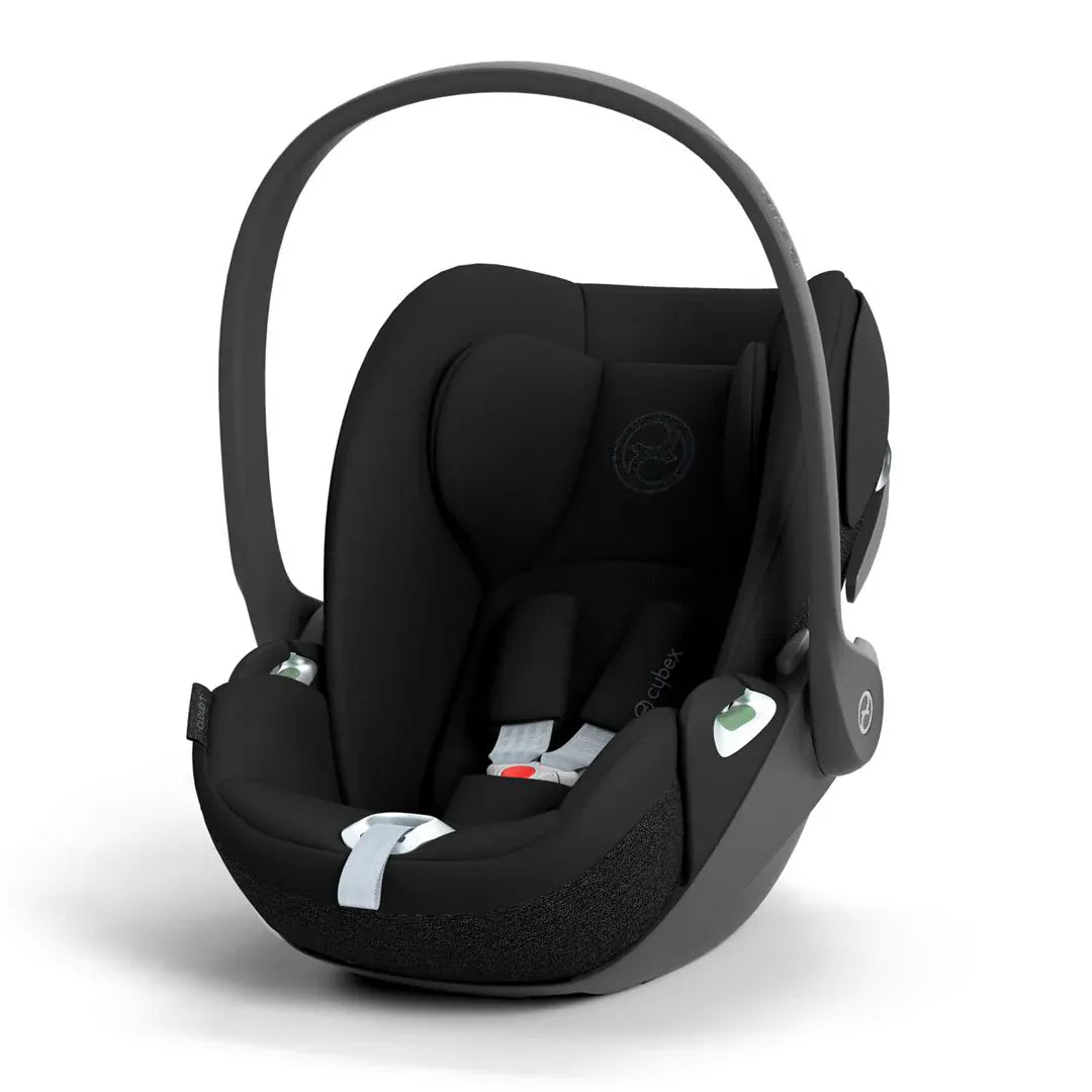 Cybex Silla de auto huevito Silla de auto nido Cloud T + Base T  i-Size Sepia Black PLUS - Cybex CBX523000345