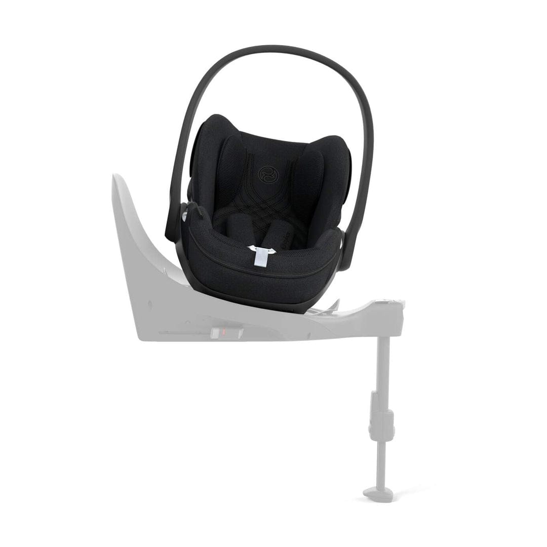 Cybex Silla de auto huevito Silla de auto nido Cloud T + Base T Sepia Black - Cybex CBX523000339