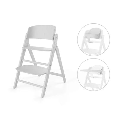 Cybex Sillas de comer Silla de comer evolutiva Click & Fold 3 en 1 All Natural Light - Cybex CBX524000821