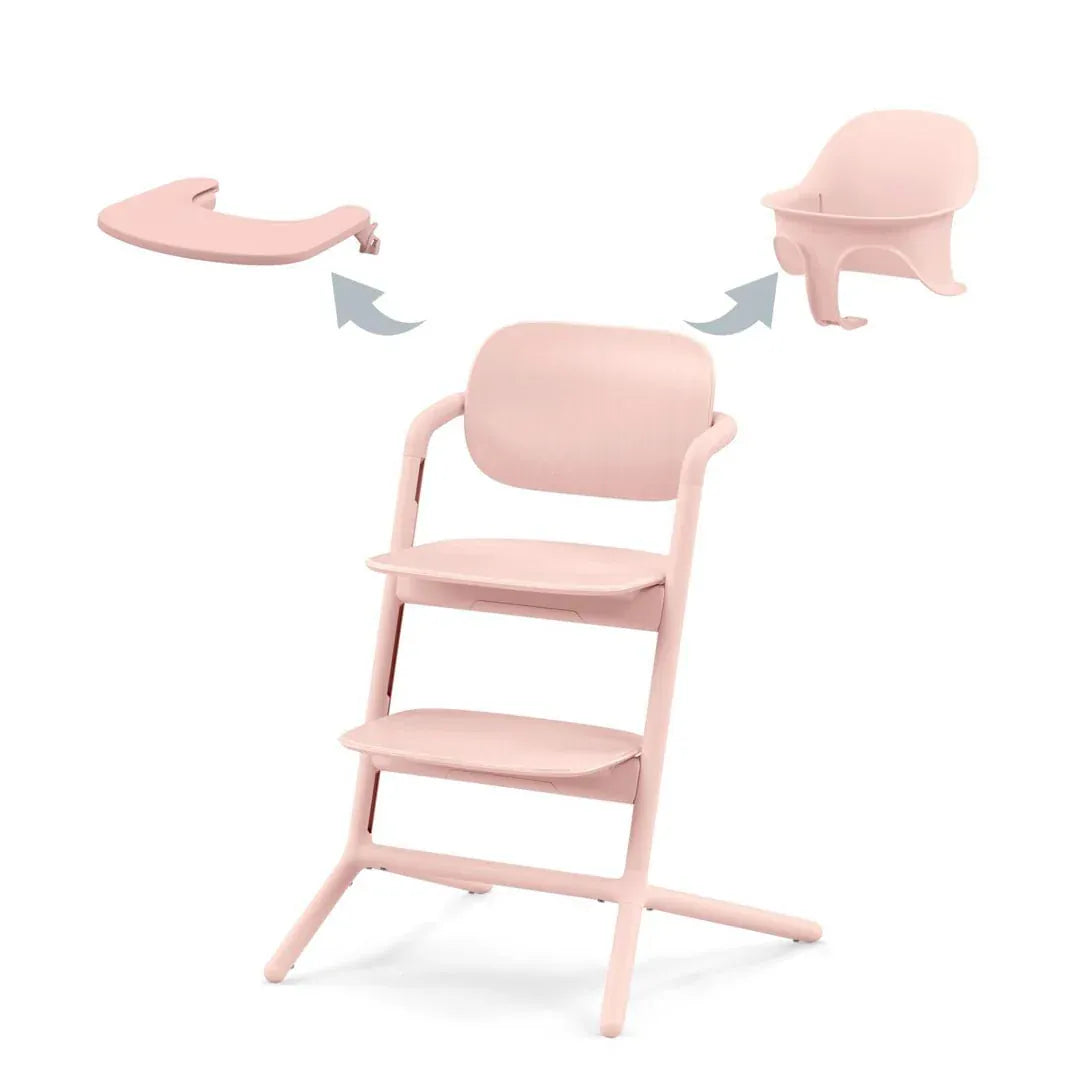Cybex Sillas de comer Silla de comer evolutiva Lemo 3 en 1 Pearl Pink - Cybex CBX521003161