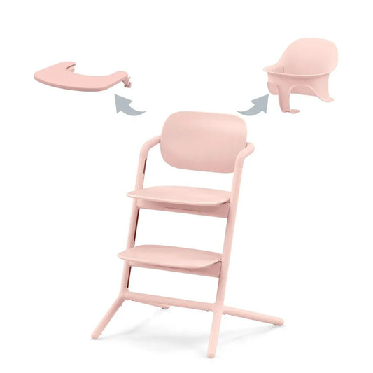 Cybex Sillas de comer Silla de comer evolutiva Lemo 3 en 1 Pearl Pink - Cybex CBX521003161