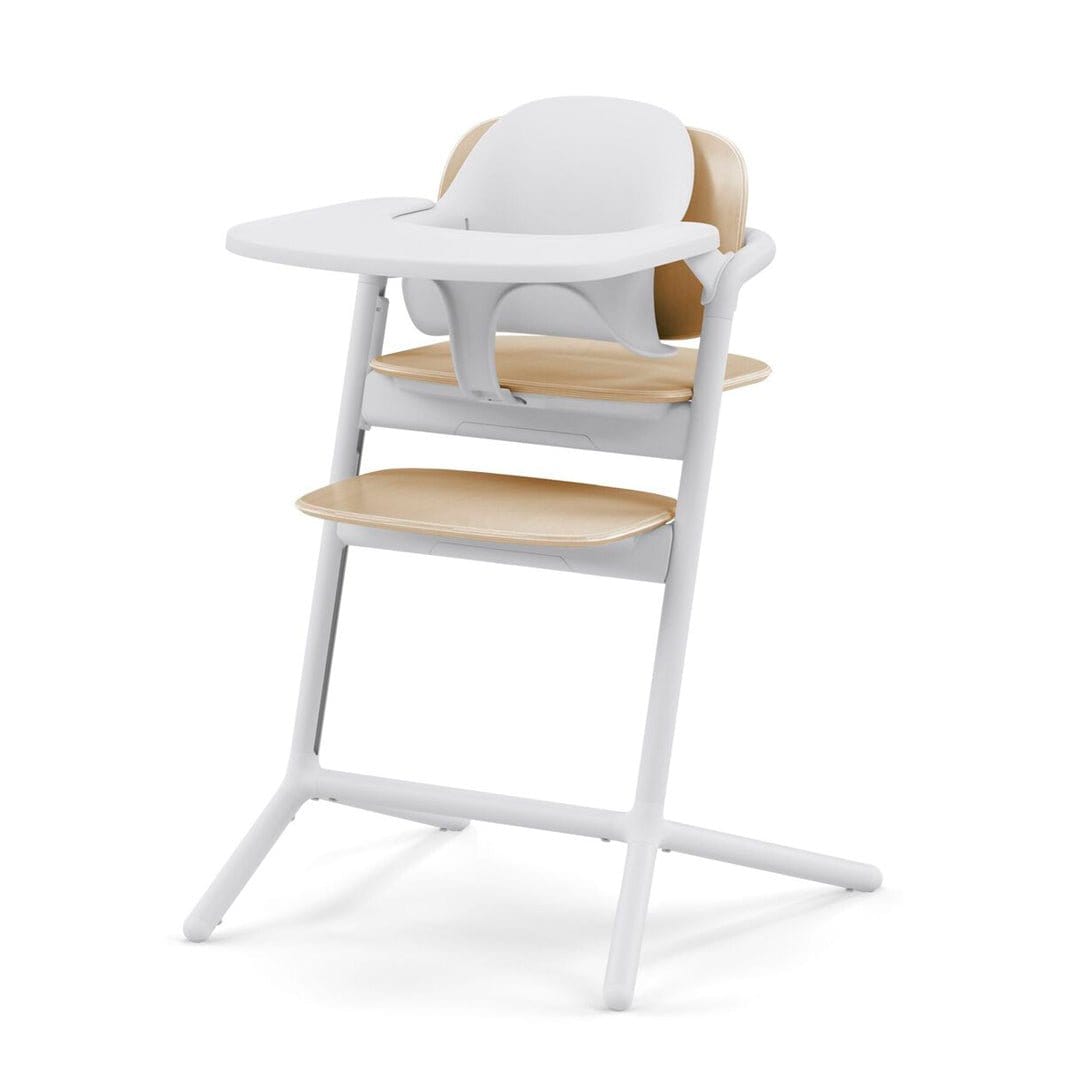 Cybex Sillas de comer Silla de Comer Evolutiva Lemo 4 en 1 Sand White - Cybex CBX521003223