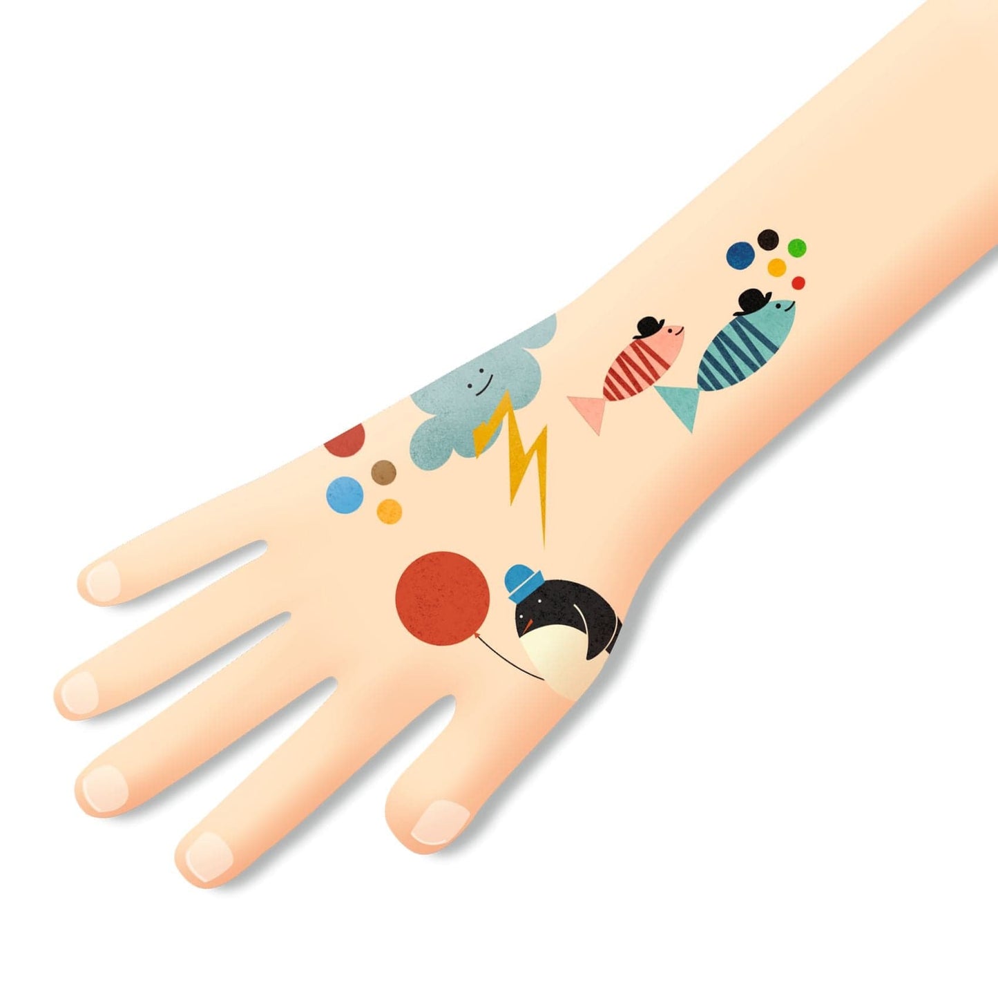 Design By Djeco Accesorios Tatuajes temporales cosas bonitas - Design by Djeco DJ09579