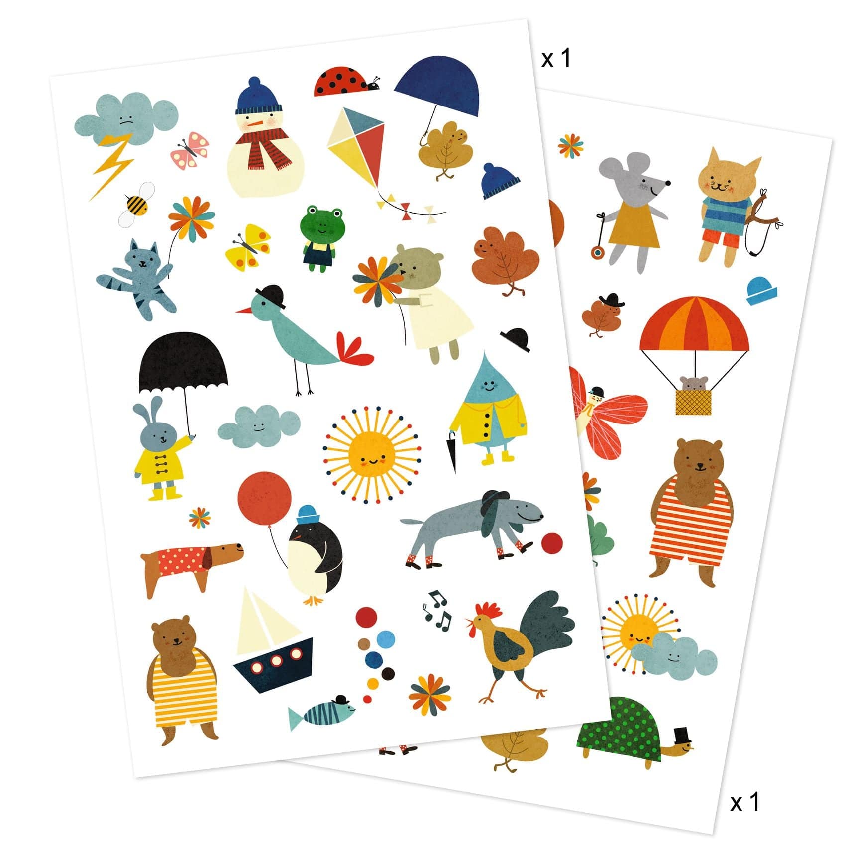 Design By Djeco Accesorios Tatuajes temporales cosas bonitas - Design by Djeco DJ09579