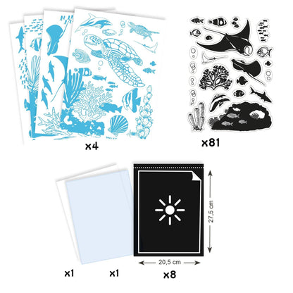 Design By Djeco Arte / Manualidades Cianotipia Ultramar - Design By Djeco DJ09353