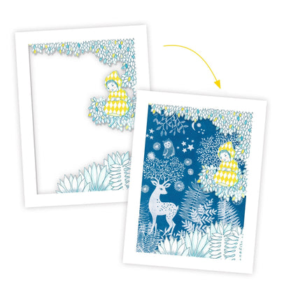 Design By Djeco Arte / Manualidades Cianotipo Au clair de la lune - Design By Djeco DJ09342