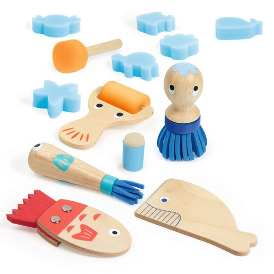 Design By Djeco Arte / Manualidades Herramientas únicas para pintar - Design By Djeco DJ09014