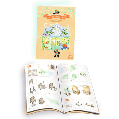 Design By Djeco Arte / Manualidades Kit Ármalo tú mismo - Mi casa Olivia - Djeco DJ08032