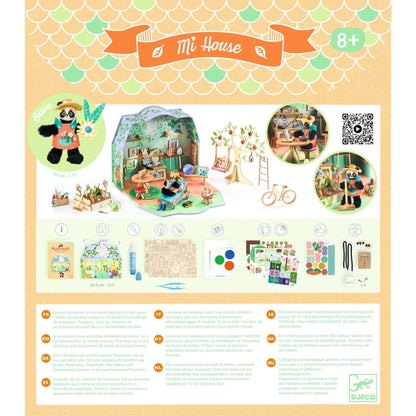 Design By Djeco Arte / Manualidades Kit Ármalo tú mismo - Mi casa Olivia - Djeco DJ08032