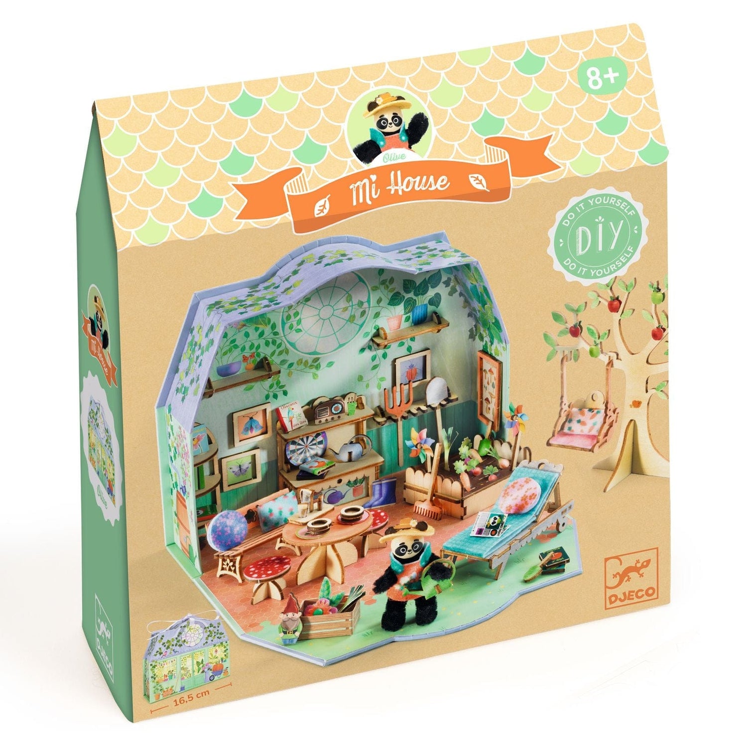 Design By Djeco Arte / Manualidades Kit Ármalo tú mismo - Mi casa Olivia - Djeco DJ08032