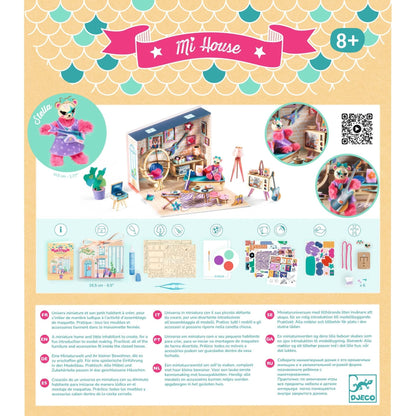 Design By Djeco Arte / Manualidades Kit Ármalo tú mismo - Mi casa Stella - Djeco DJ08031