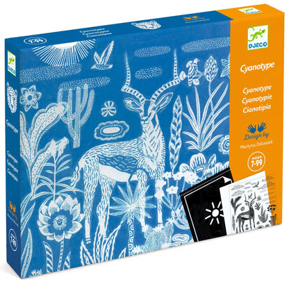 Design By Djeco Arte / Manualidades Kit Creativo Cyanotype Noche en la Sabana – Arte con Luz Design By Djeco DJ09343