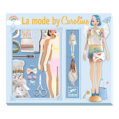 Design By Djeco Arte / Manualidades Kit de manualidades La Moda de Caroline - Design by Djeco DJ09333