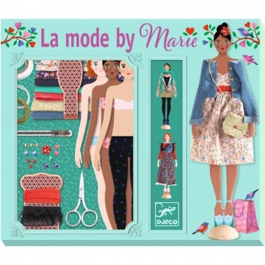 Design By Djeco Arte / Manualidades Kit de manualidades La Moda de Marie - Design by Djeco DJ09335