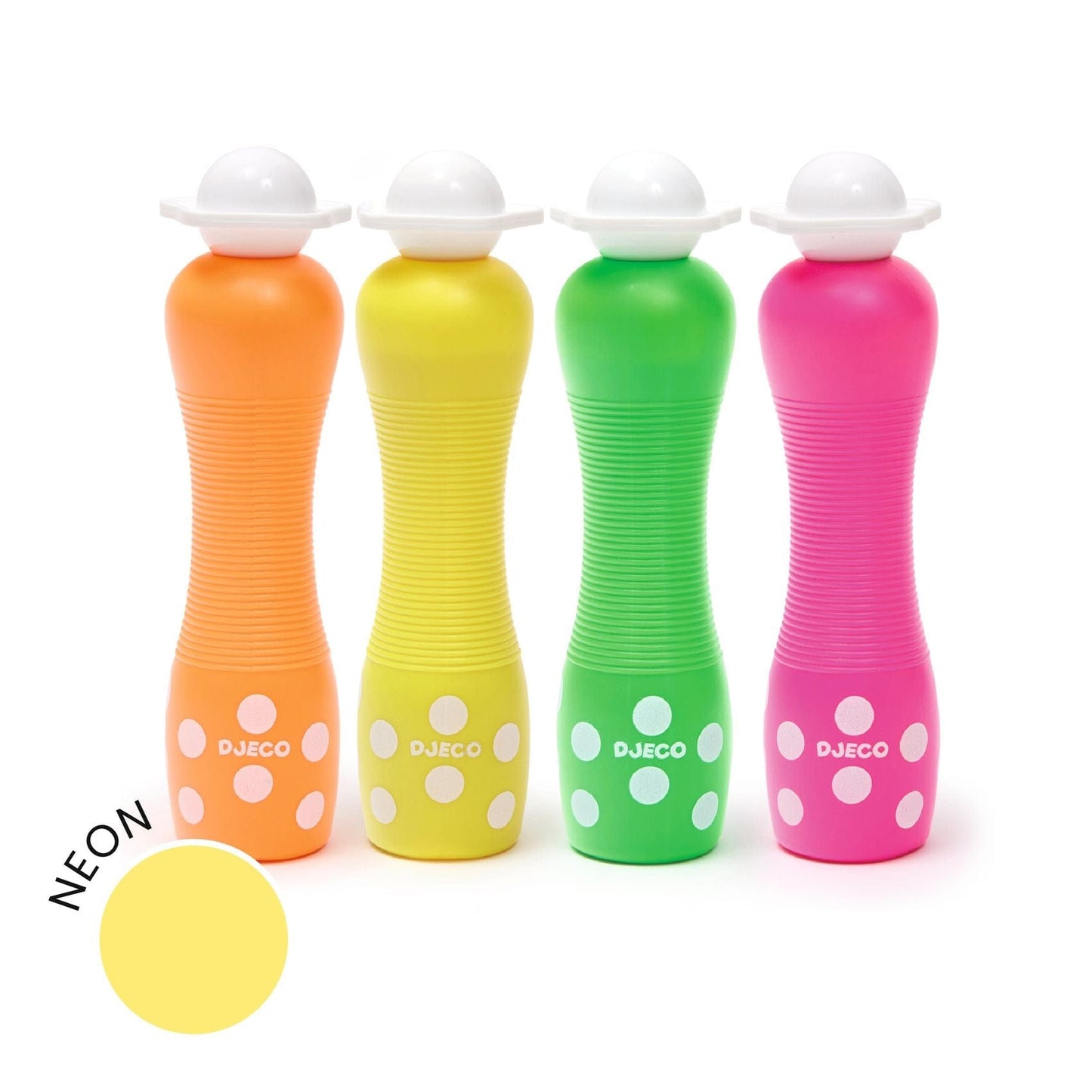 Design By Djeco Arte / Manualidades Marcadores de puntos grandes Neón - Design By Djeco DJ09059