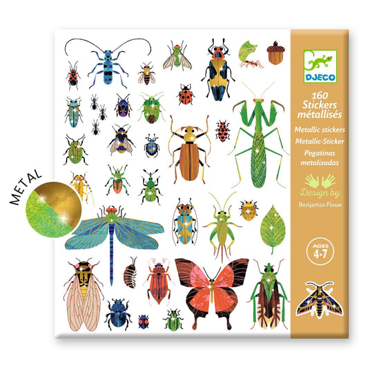 Design By Djeco Arte / Manualidades Set 160 stickers microcosmos DJ09282