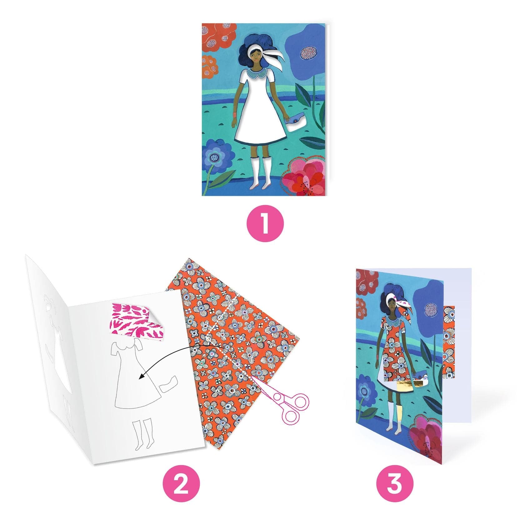 Design By Djeco Arte / Manualidades Set creativo Tendencia de la cera - Design By Djeco DJ09307