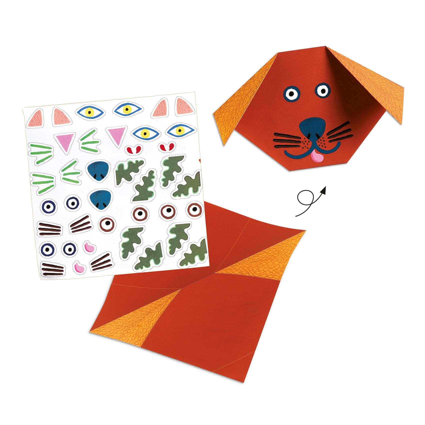 Design By Djeco Arte / Manualidades Set de Origami Animales DJ08761