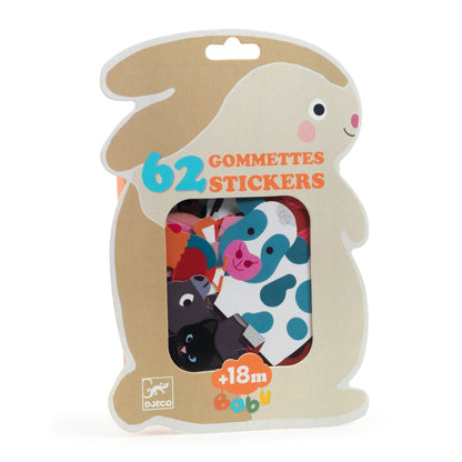 Design By Djeco Arte / Manualidades Stickers animales de la granja DJ00056