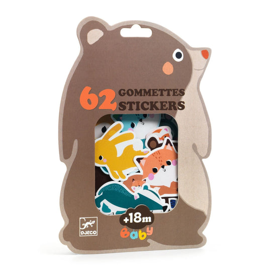 Design By Djeco Arte / Manualidades Stickers animales del bosque DJ00055