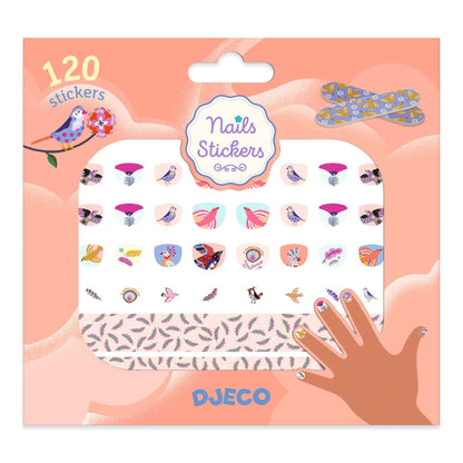 Design By Djeco Arte / Manualidades Stickers para uñas de plumas DJ09239