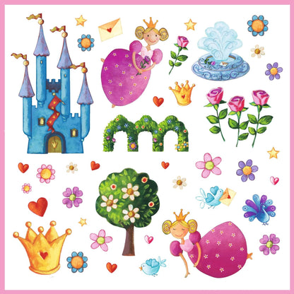Design By Djeco Arte / Manualidades Stickers Princesas - Design By Djeco DJ08830