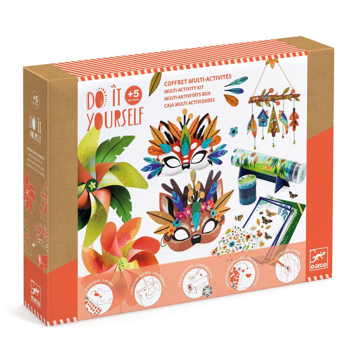 Design By Djeco Arte y Manualidades Caja Multi Actividades Naturaleza DJ07933