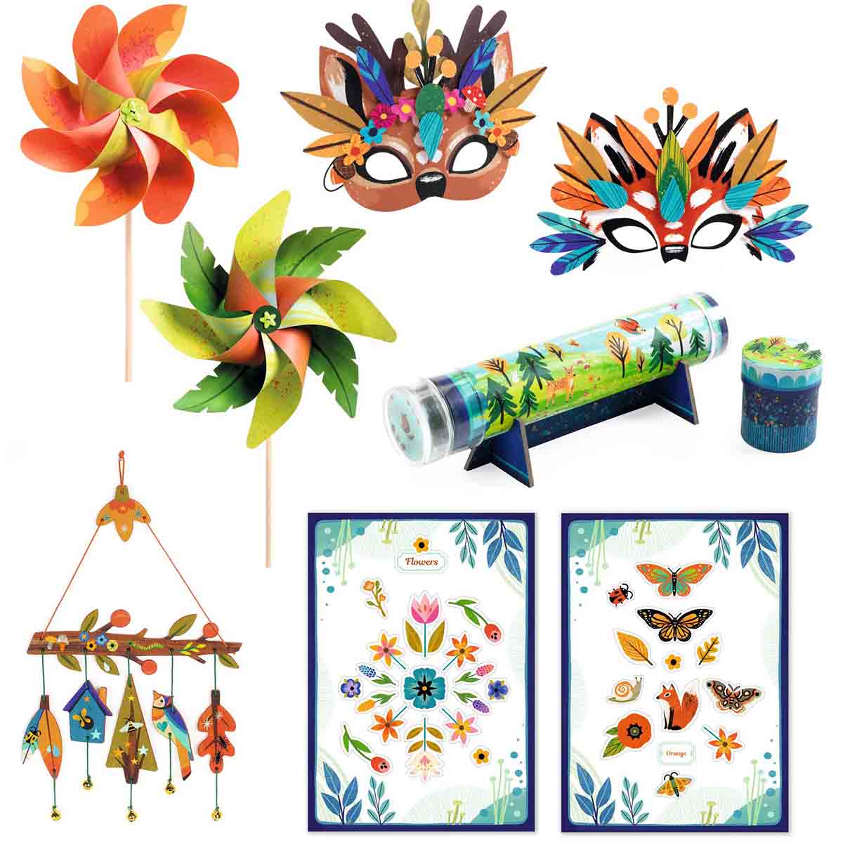 Design By Djeco Arte y Manualidades Caja Multi Actividades Naturaleza DJ07933
