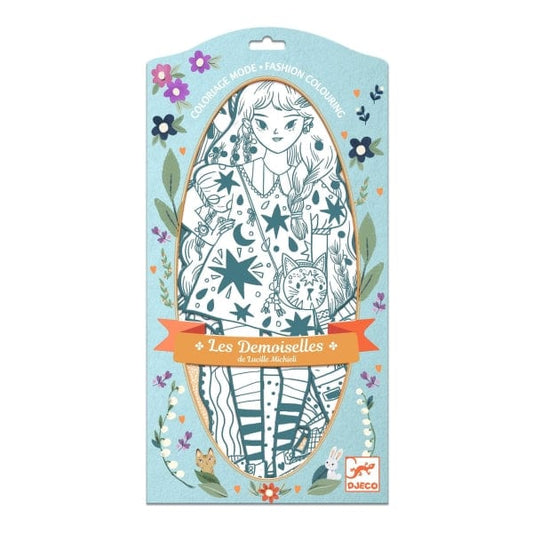 Design By Djeco Arte y Manualidades Dibujo para colorear Angele