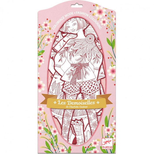 Design By Djeco Arte y Manualidades Dibujo para colorear Las doncellas fiodor y sus amigas