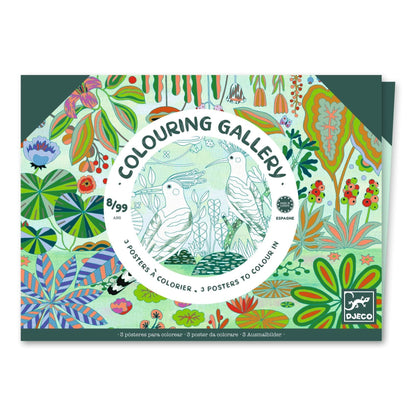 Design By Djeco Arte y Manualidades Dibujos para colorear Jungla