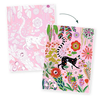 Design By Djeco Arte y Manualidades Dibujos para colorear Jungla