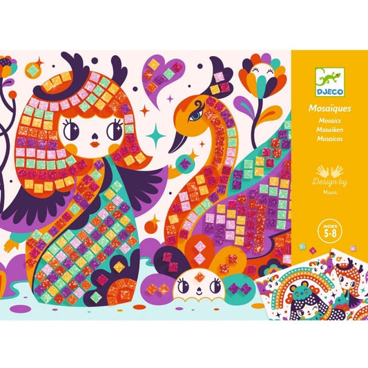 Design By Djeco Arte y Manualidades Mosaicos Kokeshis