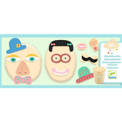 Design By Djeco Arte y Manualidades Plasticina Caras DJ09031