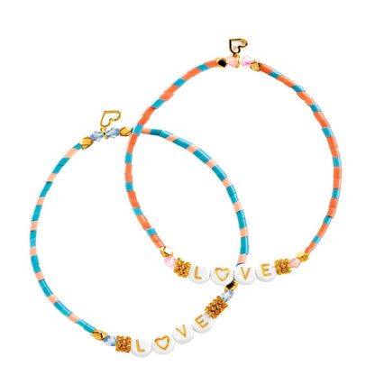Design By Djeco Arte y Manualidades Pulseras duo letras