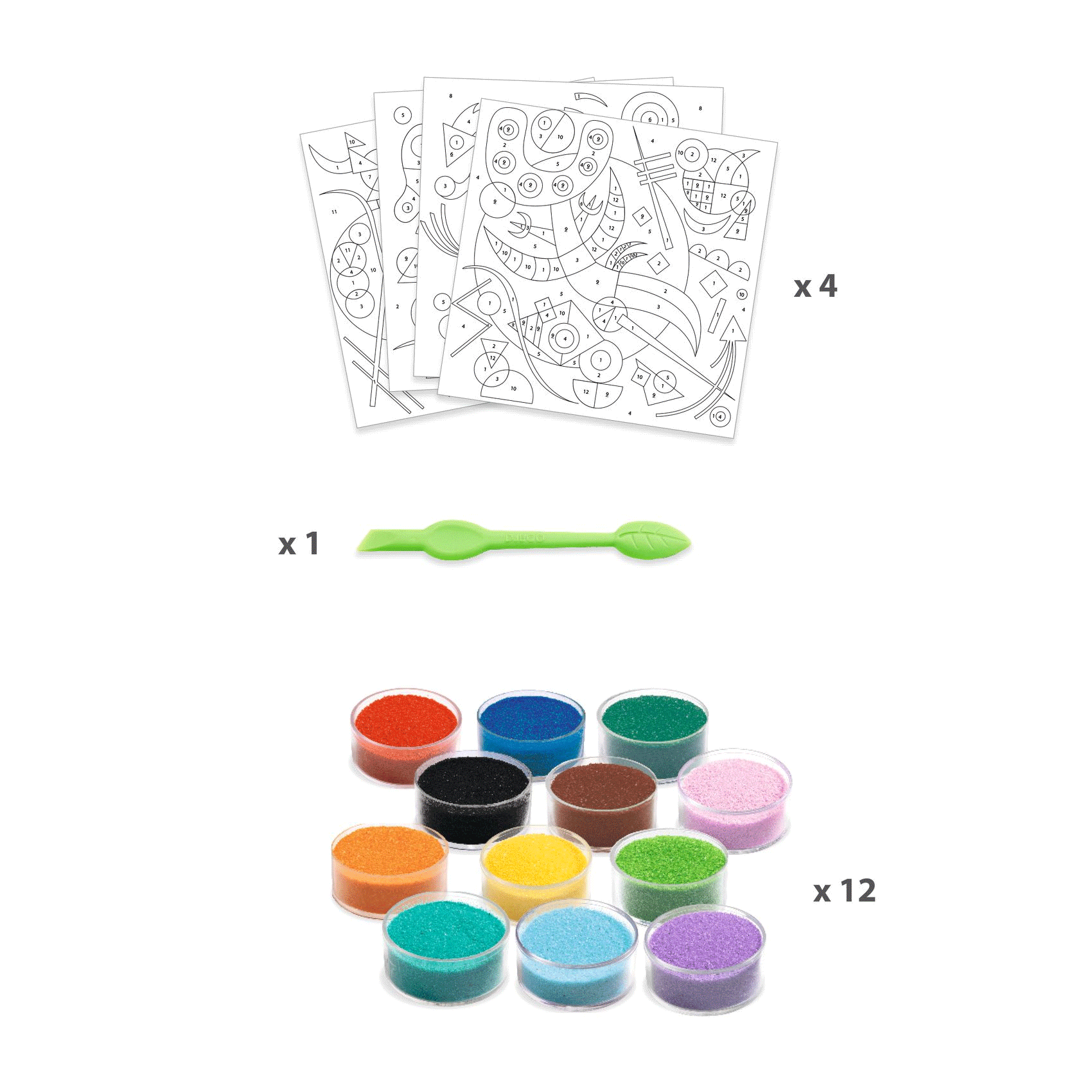 Kit - Arte con Arena de Colores – pikabuumty