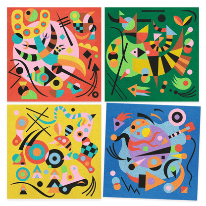 Design By Djeco Arte y Manualidades Set para colorear con arena