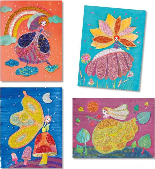 Design By Djeco Arte y Manualidades Set para decorar con mostacillas