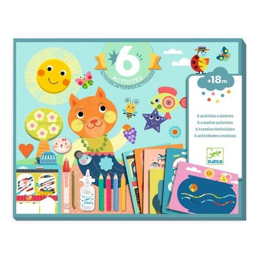 Design By Djeco Juegos de memoria y lógica Actividades Creativas The Cat and his Pals - Design By Djeco DJ09292