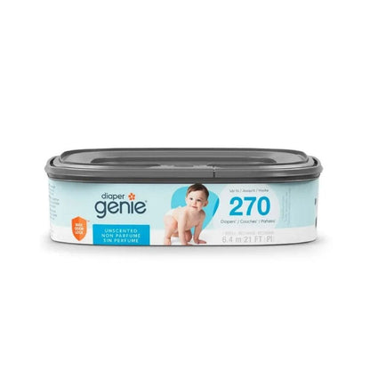 Diaper Genie Artículos para el baño Pack Contenedor de pañales Classic + Recambio 270 u - Diaper Genie I000660-I000685