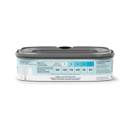 Diaper Genie Artículos para el baño Recambio individual basurero Diaper Genie Jumbo 165 pañales I000917