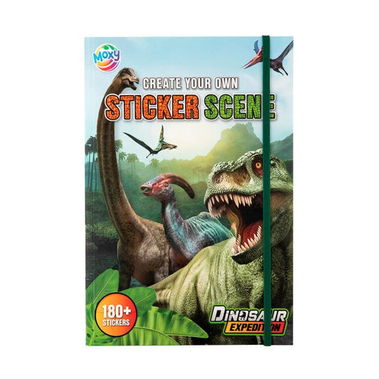 Dinosaur Expedition Libro Actividades Crea tu Propia Escena de Stickers Dinosaurio - Dinosaur Expedition 130001