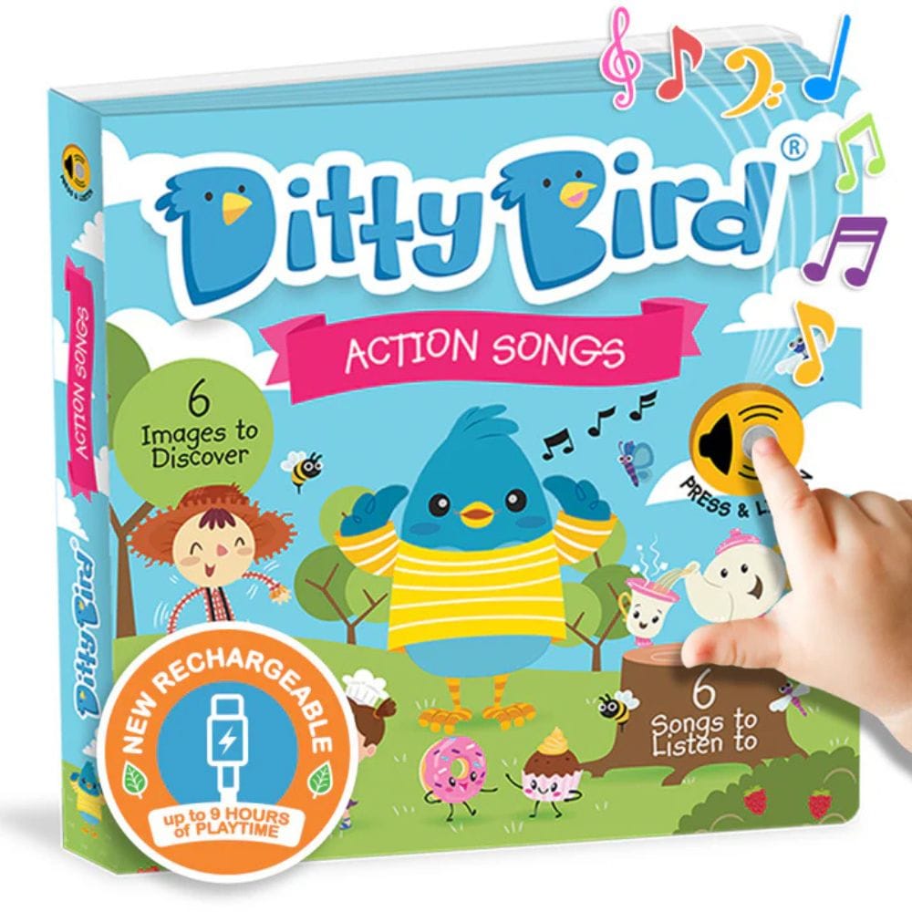 Ditty Bird Libro Musical Libro Interactivo Musical Action Songs - Ditty Bird DI013