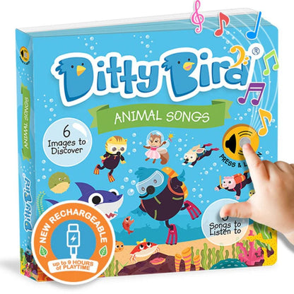 Ditty Bird Libro Musical Libro Interactivo Musical Animal Songs - Ditty Bird DI017