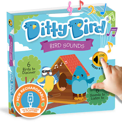 Ditty Bird Libro Musical Libro Interactivo Musical Bird Songs - Ditty Bird DI009
