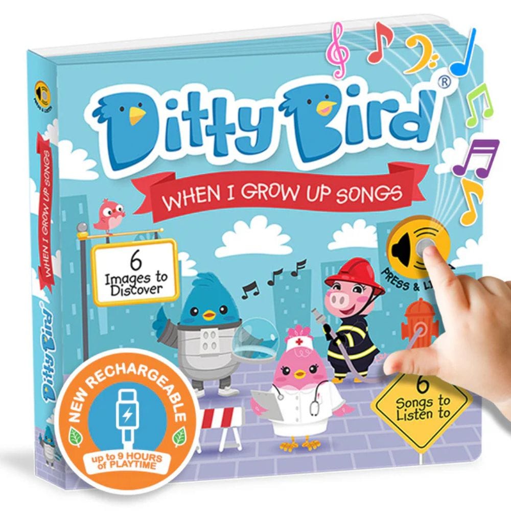Ditty Bird Libro Musical Libro Interactivo Musical Career Songs - Ditty Bird DI024