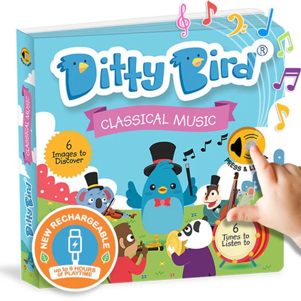 Ditty Bird Libro Musical Libro Interactivo Musical Classical Music - Ditty Bird DI006