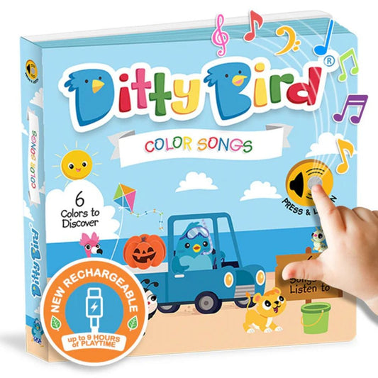 Ditty Bird Libro Musical Libro Interactivo Musical Color Songs - Ditty Bird 9781919650081