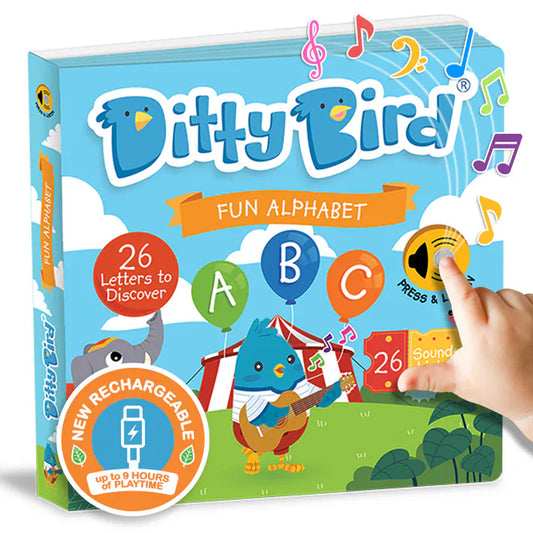Ditty Bird Libro Musical Libro Interactivo Musical Fun Alphabet - Ditty Bird DI032